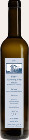 Weinflasche Weingut Wellhöfer